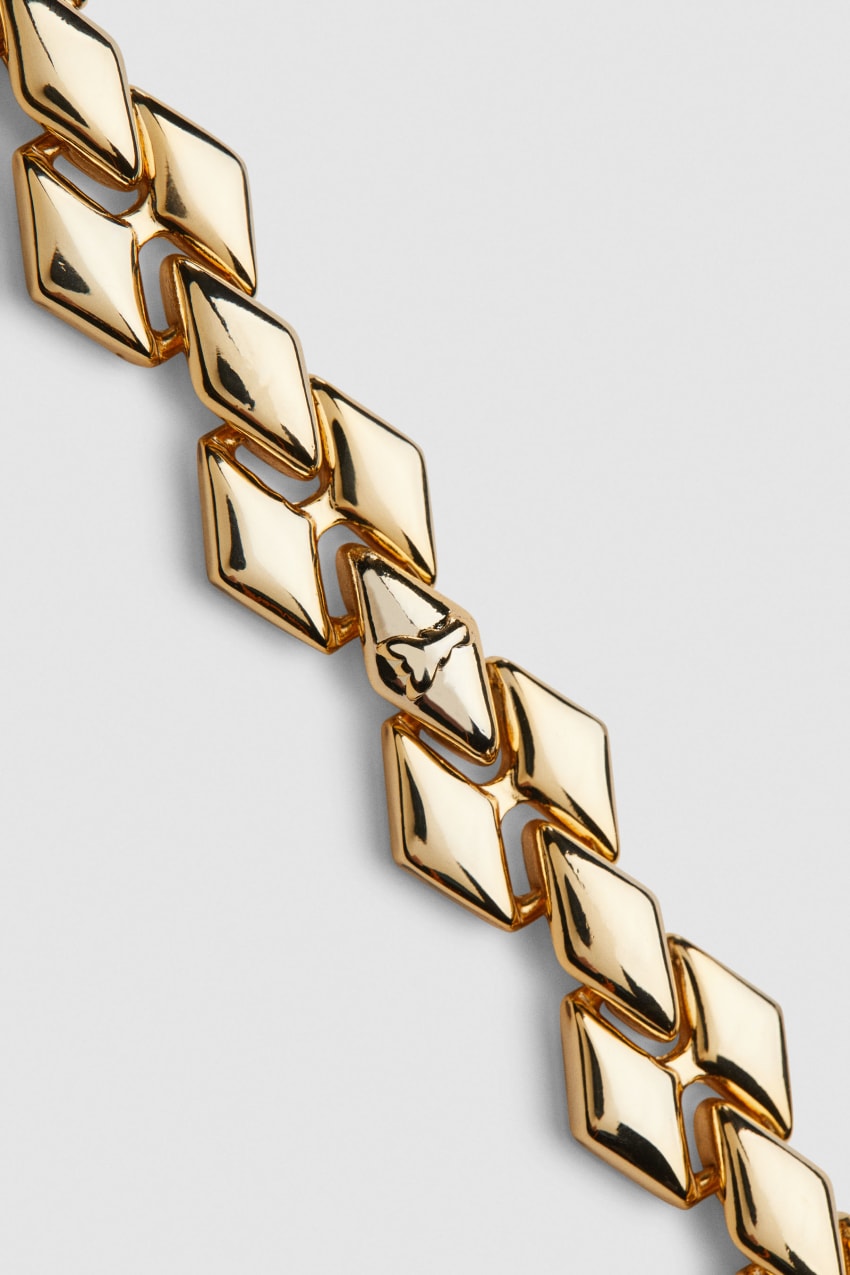 Patrizia Pepe Brass Link Bracelet χρυσο χρωμα | ZWVISOH-60