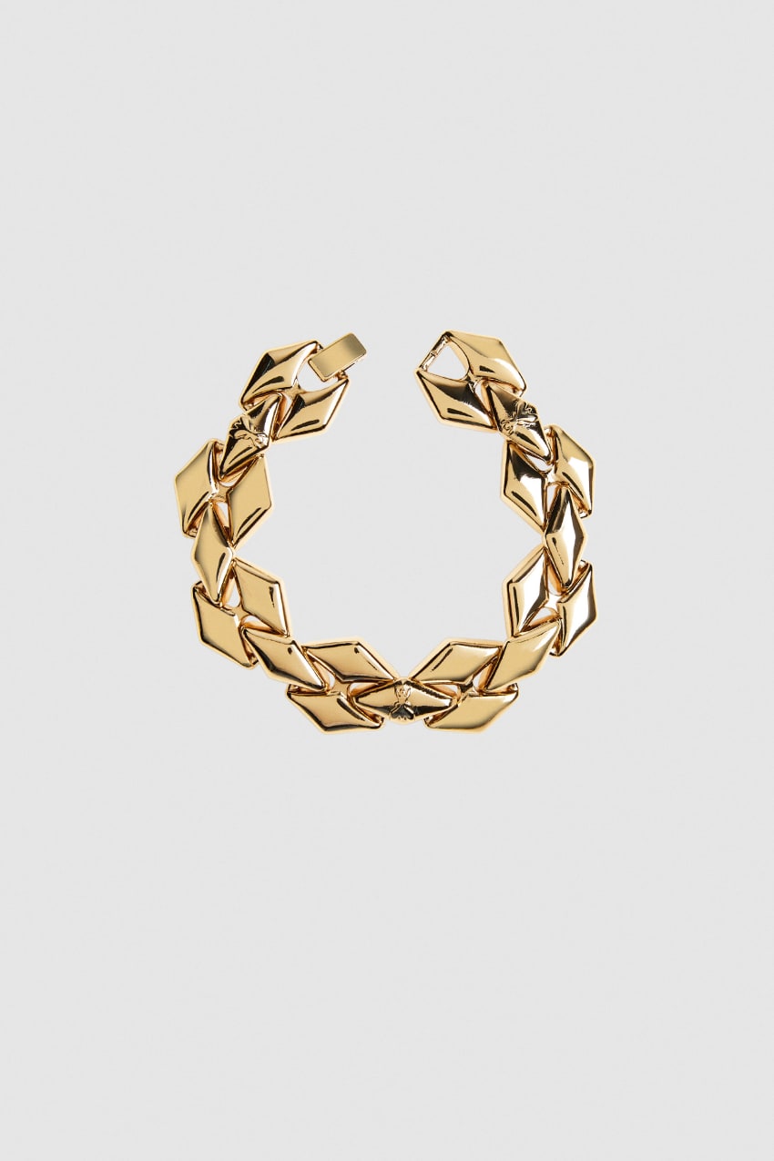 Patrizia Pepe Brass Link Bracelet χρυσο χρωμα | ZWVISOH-60