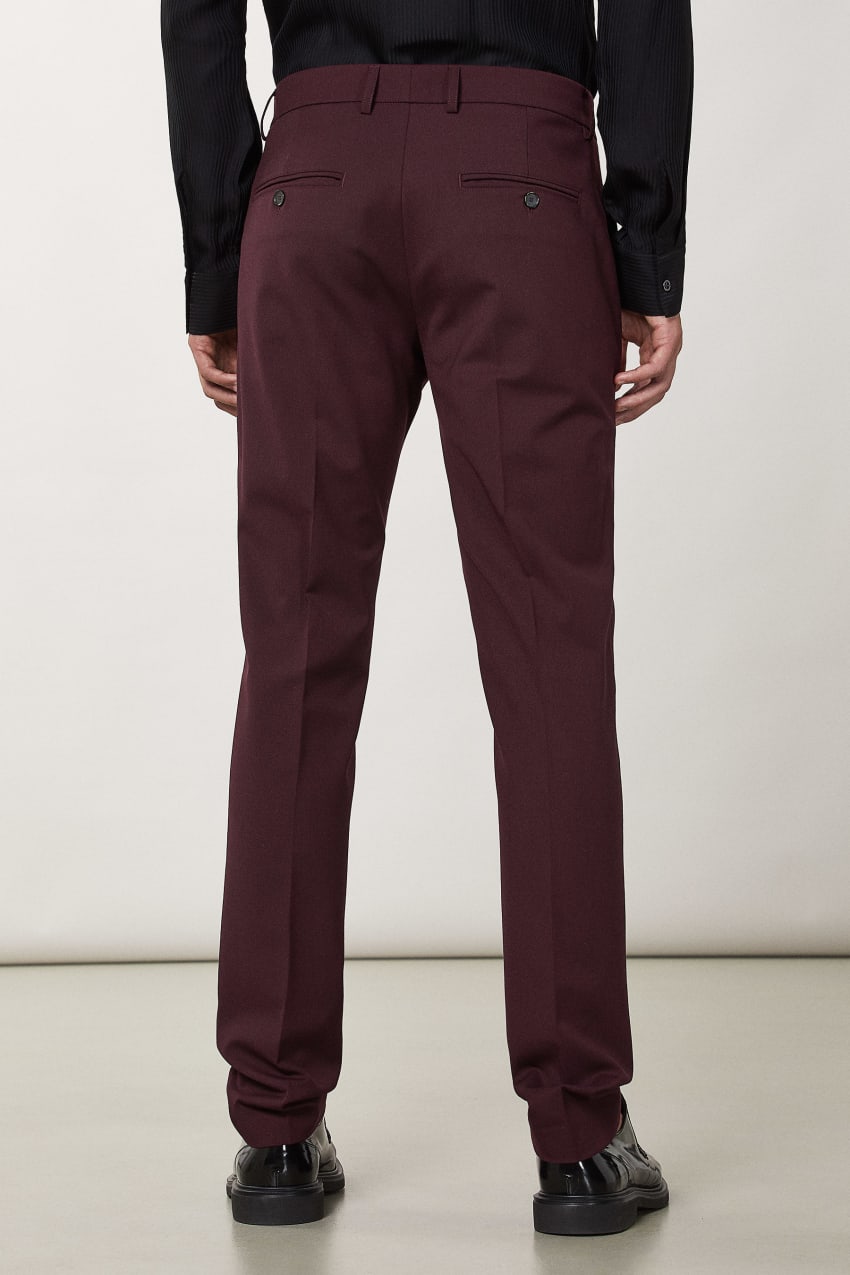 Patrizia Pepe Classic Gabardine Pants μωβ | FTHUDRX-74