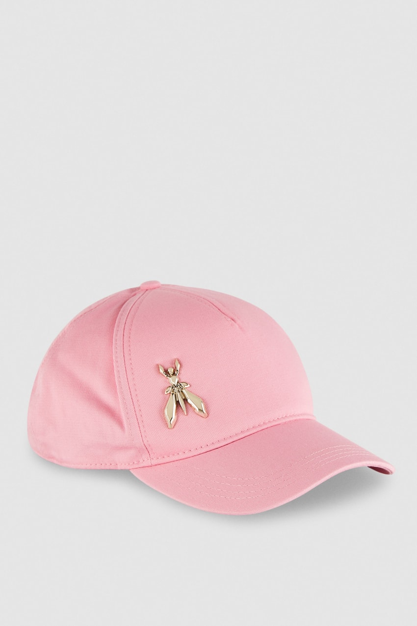 Patrizia Pepe Cotton Fly Baseball Cap ροζ | QJPOCBM-68