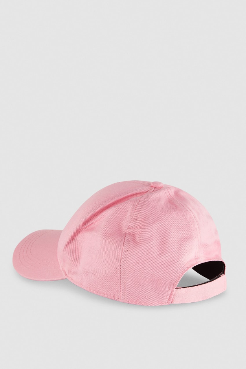 Patrizia Pepe Cotton Fly Baseball Cap ροζ | QJPOCBM-68