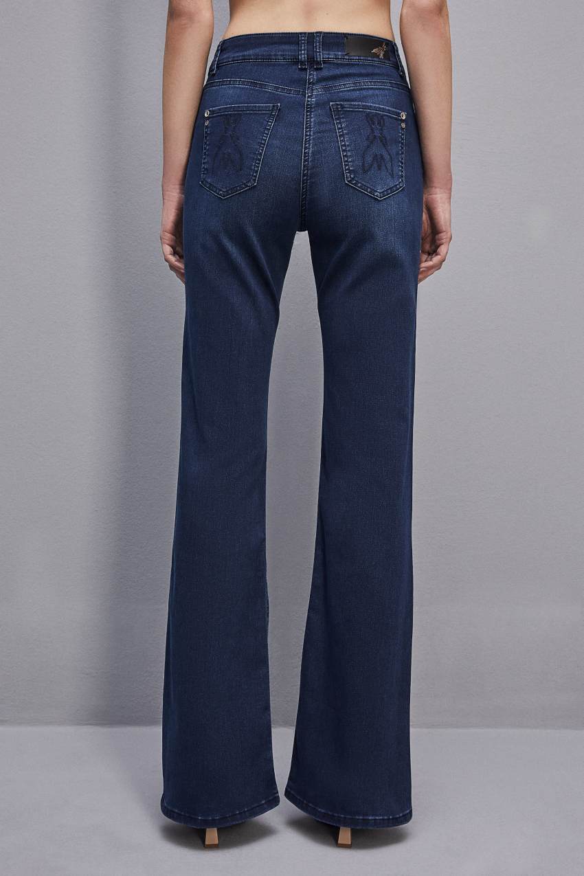 Patrizia Pepe Jeans Jeggings Flare μπλε | NKDYHTG-92