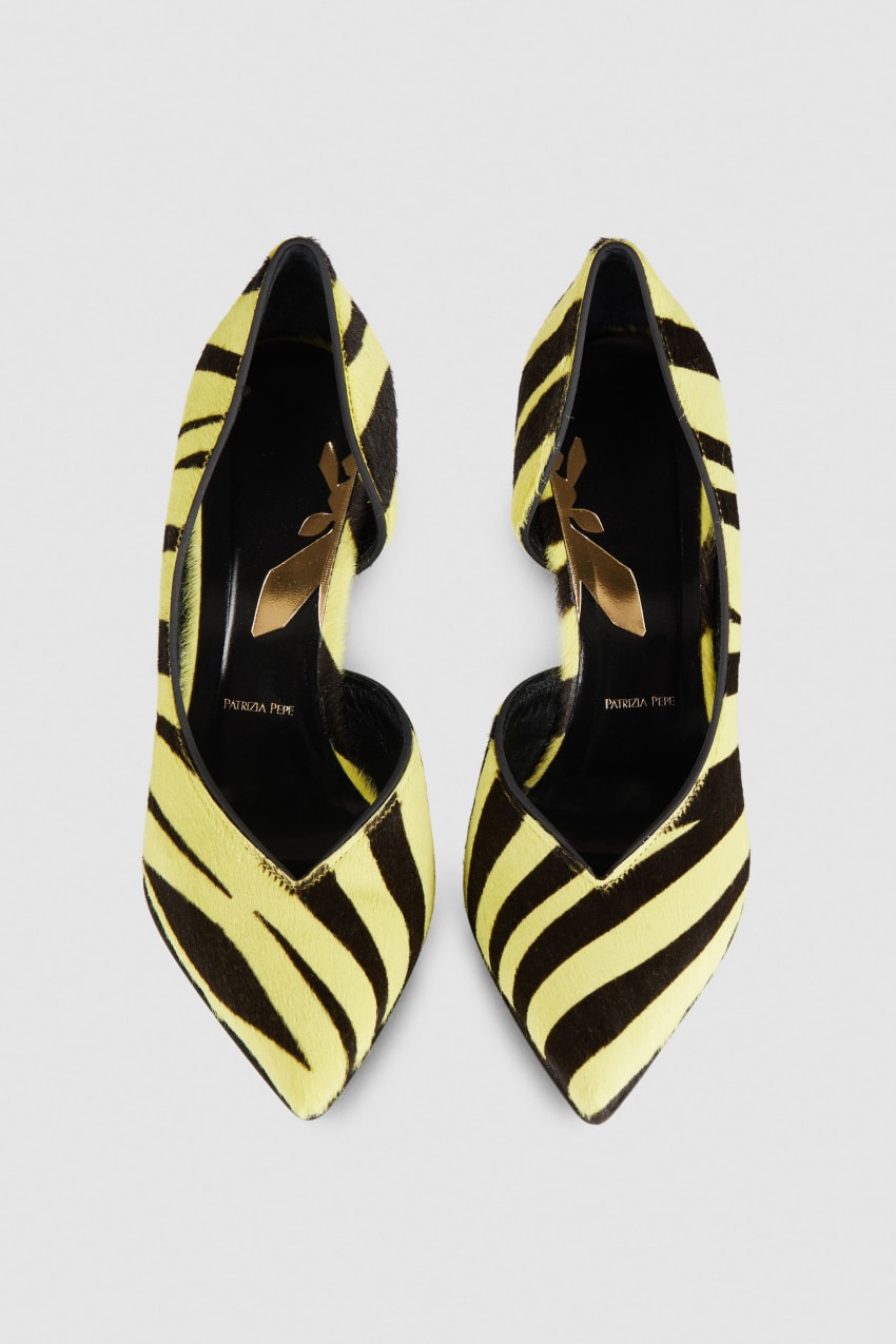 Patrizia Pepe Leather Pumps Animalier | ITROAXB-83