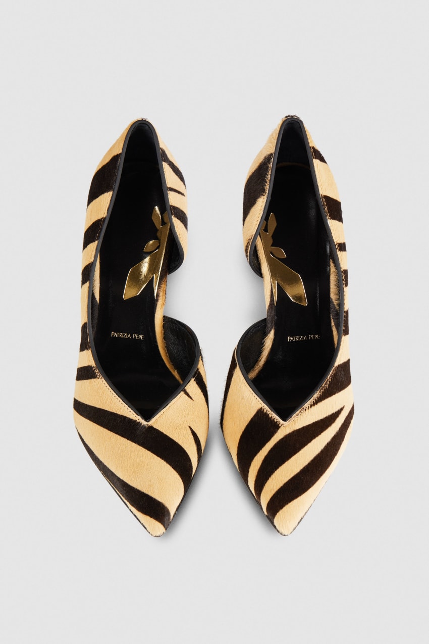 Patrizia Pepe Leather Pumps Animalier | UVQLDTX-19