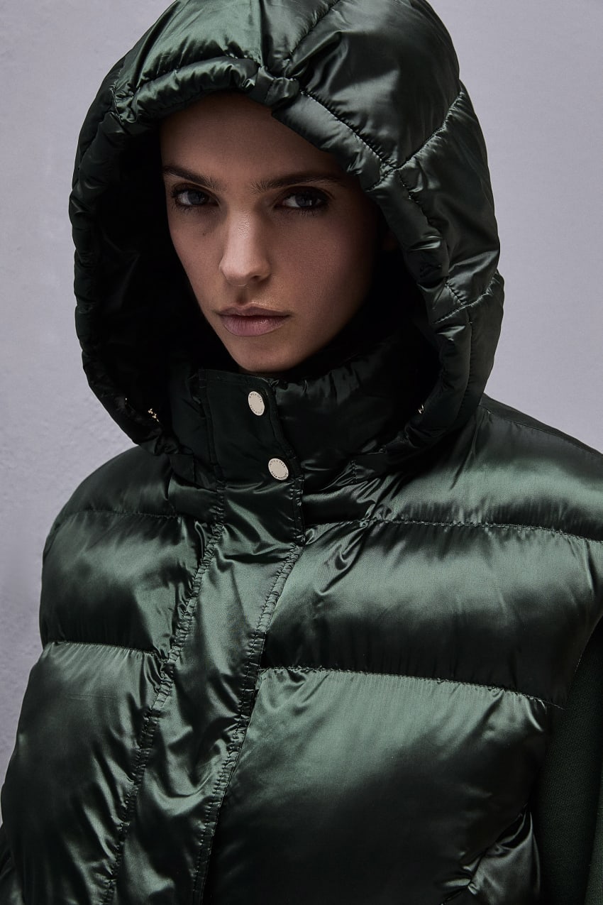 Patrizia Pepe Nylon Sleeveless Down Jacket πρασινο | VHJCTFA-32