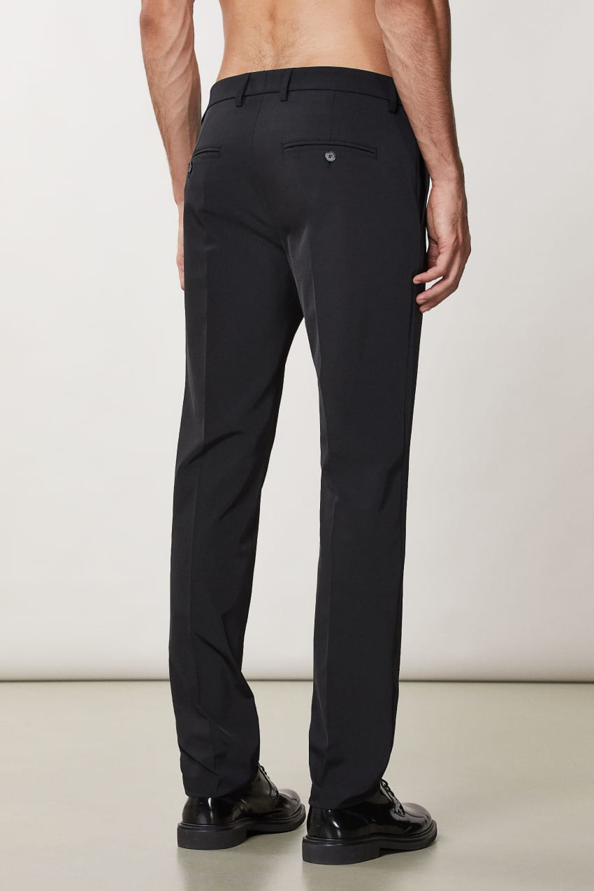 Patrizia Pepe Slim Gabardine Pants μαυρα | HYWAUKQ-58