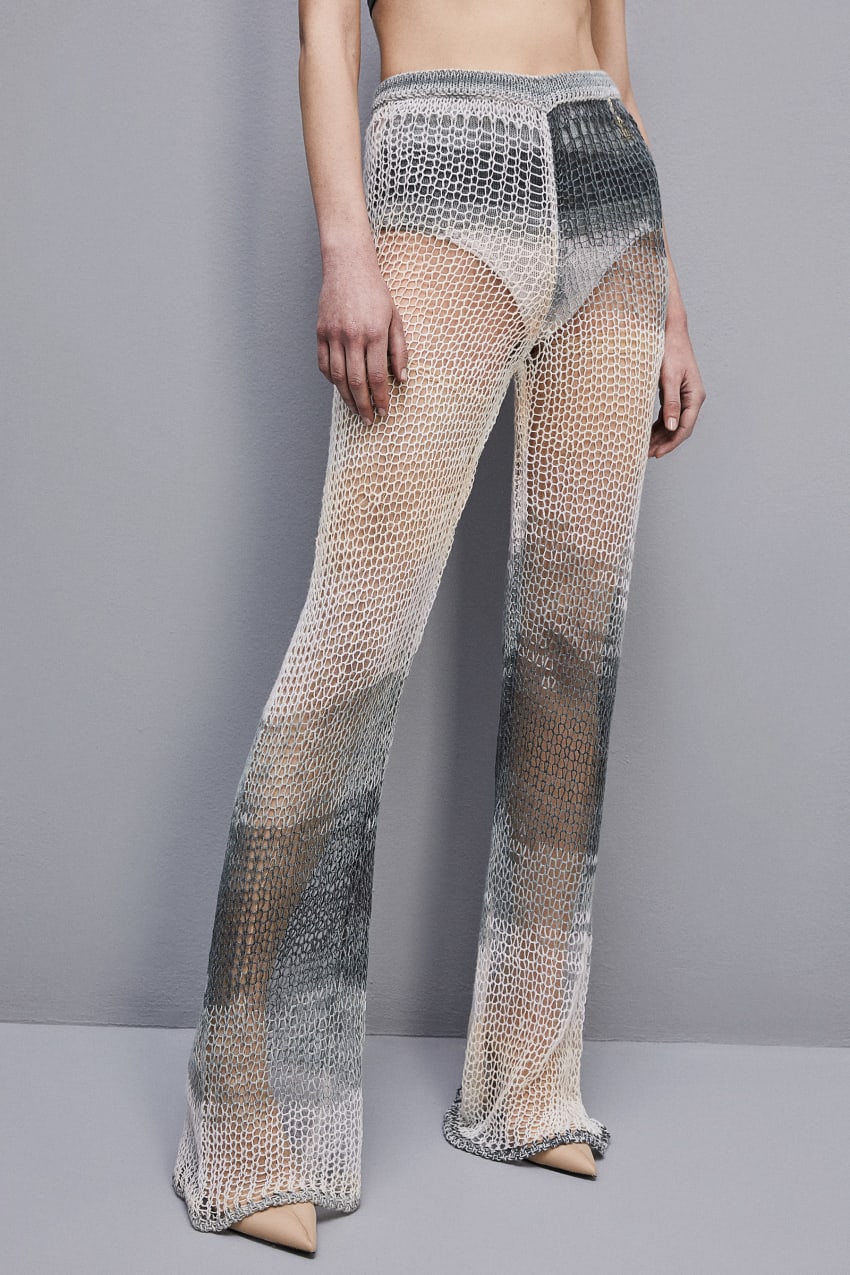 Patrizia Pepe Slim Mesh Pants Πολύχρωμο | EXCIWAO-64