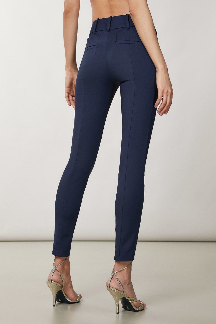 Patrizia Pepe Slim Pants μπλε | ZYVRALJ-32