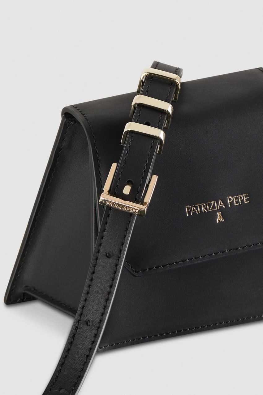 Patrizia Pepe Small Astral Bag μαυρα | TGSYEJW-40