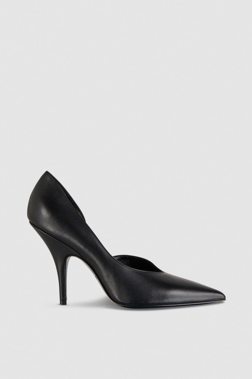 Patrizia Pepe Smooth Leather Pumps μαυρα | RNVKZSO-56