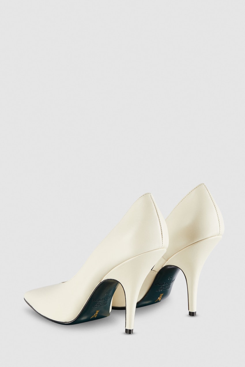 Patrizia Pepe Smooth Leather Pumps Μπεζ | XGQRFIS-26