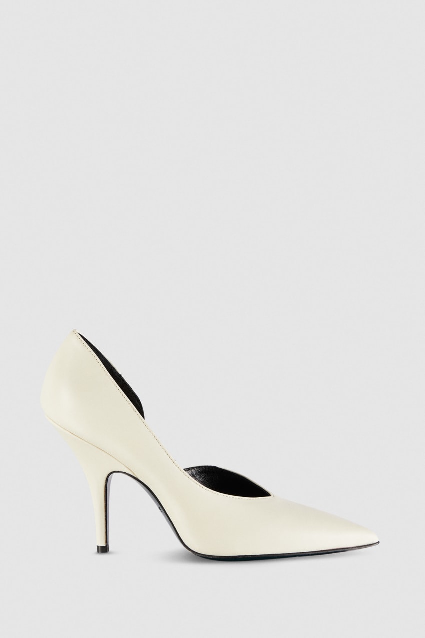 Patrizia Pepe Smooth Leather Pumps Μπεζ | XGQRFIS-26