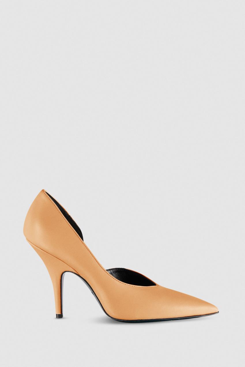 Patrizia Pepe Smooth Leather Pumps Μπεζ | ZCHQIRS-30